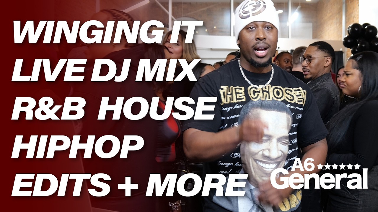 DJ MIX - Hip-Hop R&B House Throwbacks Edits featuring A6 General