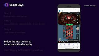 How To play Indian Roulette Live Casino Game on Casino Days