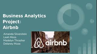 Business Analytics- Airbnb