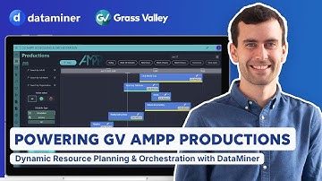 Powering GV AMPP Productions: Planning & Orchestration of Dynamic Resources with DataMiner