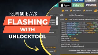 Flash Redmi Note 7 (lavender)|| Flash Redmi Note 7s via Unlock tool