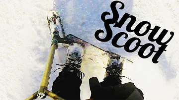 Chilli Snowblades + Quadrum Deck = Snow Scoot! │ The Vault Pro Scooters