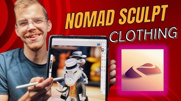 Nomad sculpt tutorial: how to 3D model clothing.