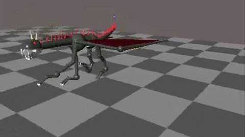 dragon walk animation on anim8or