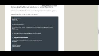 JavaScript ES6 Arrow Functions In hindi
