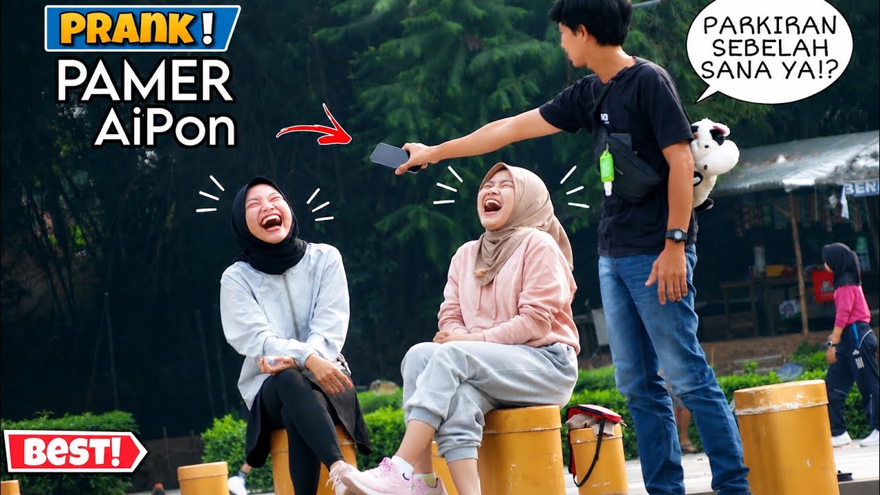 SHOWING OFF AIPON WKWKWKWK