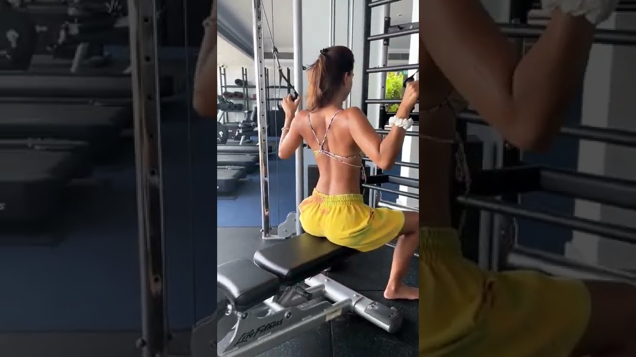 Disha patani gym workout 💪 