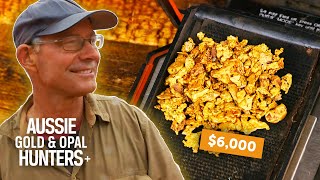 Shane & Russell Bring In Their First Gold Haul Of The Season! | Aussie Gold Hunters