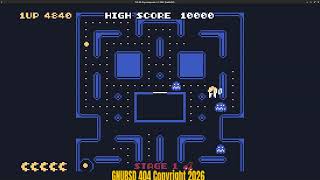 Information GNUBSD 404 Short N332 Pac-Man Jungly Steps Maze (Linux) Update