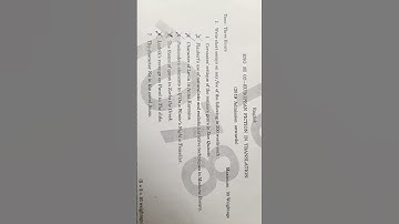 #calicutuniversity 3rd sem MA English European Fiction in Translation previous year question  paper