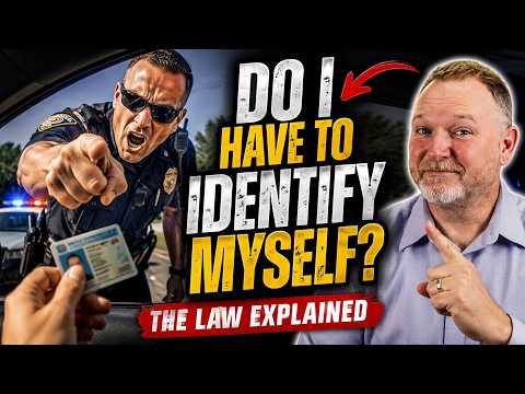 COPS THINK EVERYONE HAS TO ID. ARE THEY RIGHT?