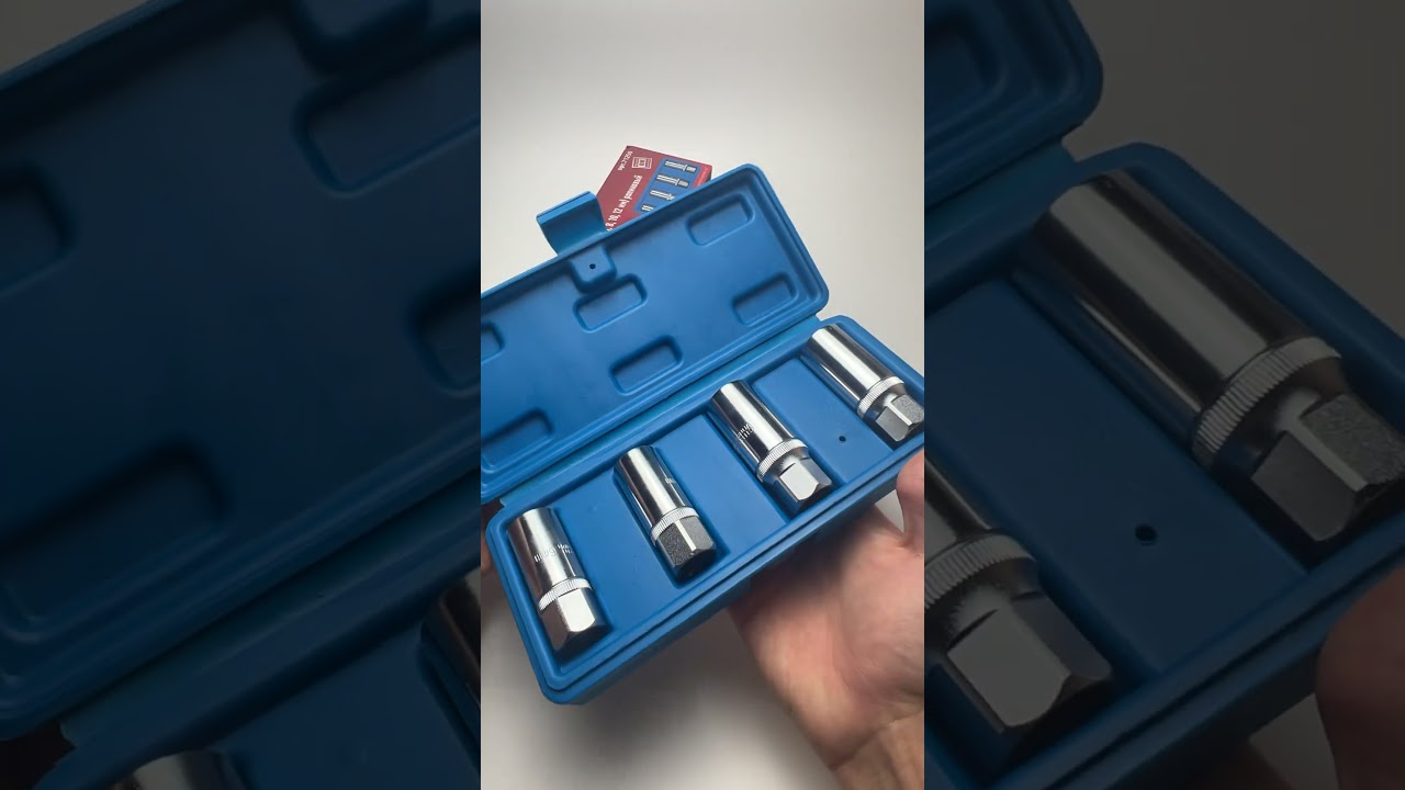 Набор шпильковертов 1/2" (6, 8, 10, 12 мм) роликовые