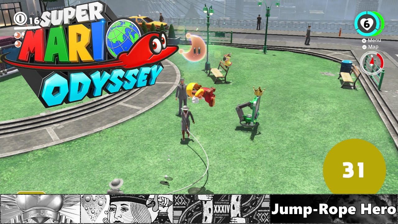Super Mario Odyssey: Metro Kingdom - Jump-Rope Hero - YouTube