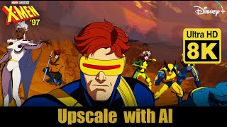 Marvel Animation's X-Men '97 | Official Trailer | Disney+(Remastered  with Neural Network AI)