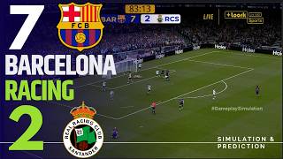 Barcelona vs Racing de Santander [LIVE] LALIGA 26/27 ✅ | Full Match Simulation/Recreation screenshot 3