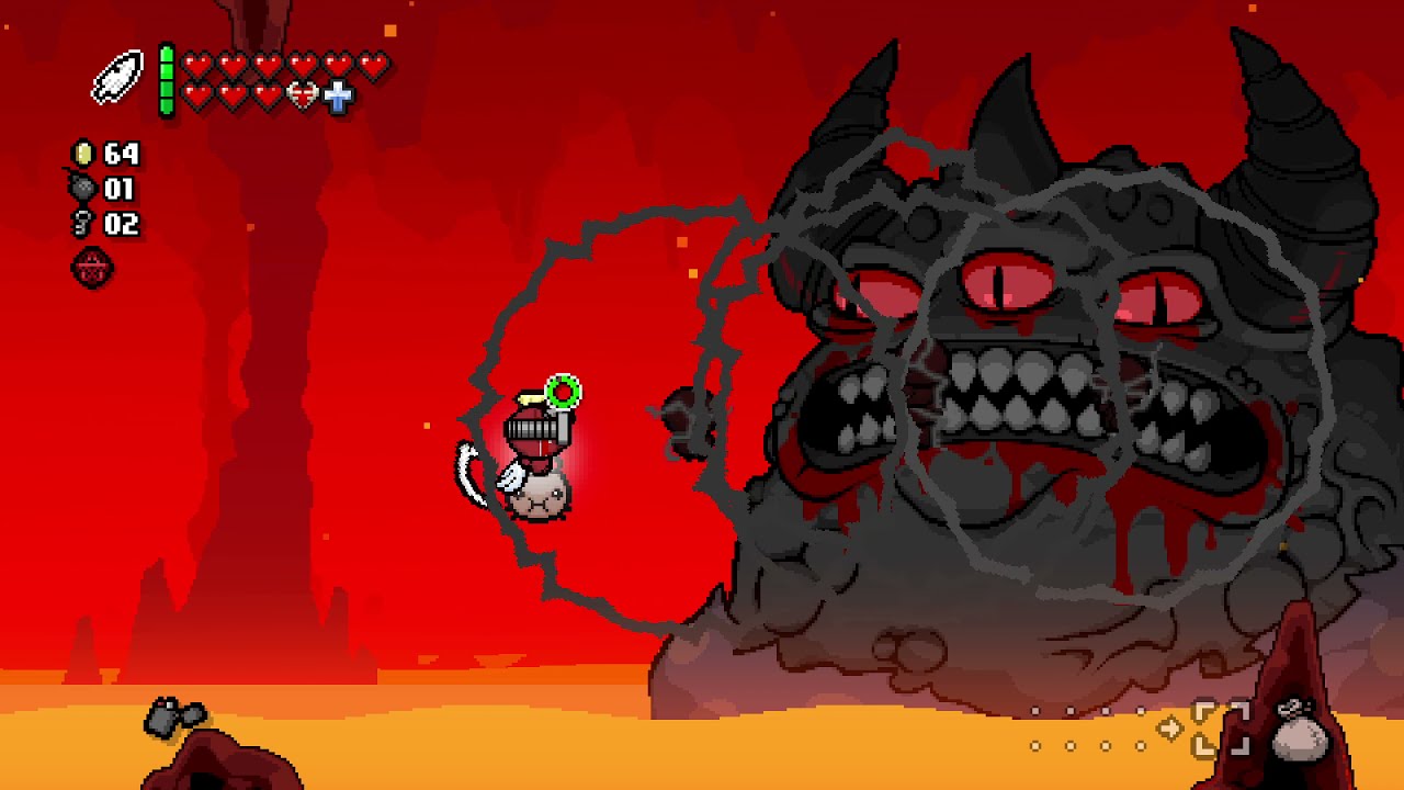 [TBOI: Repentance] Killing the beast in 7 seconds