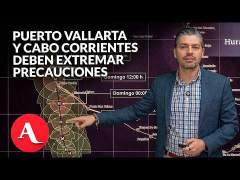 SMN prevé lluvias extraordinarias en Jalisco por huracán Simón: Vázquez Romaña