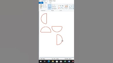 Google photos logo ms paint Shorts  | Google photos logo design in ms paint  | #shorts