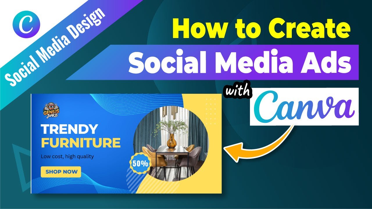 Create Stunning Social Media Ads in Canva | Genius Junkie