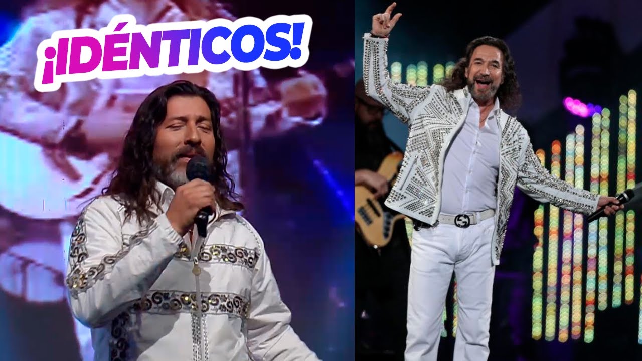 ¡SE LA JUGÓ! El imitador de Marco Antonio Solis hizo un mashup de dos de sus mejores canciones