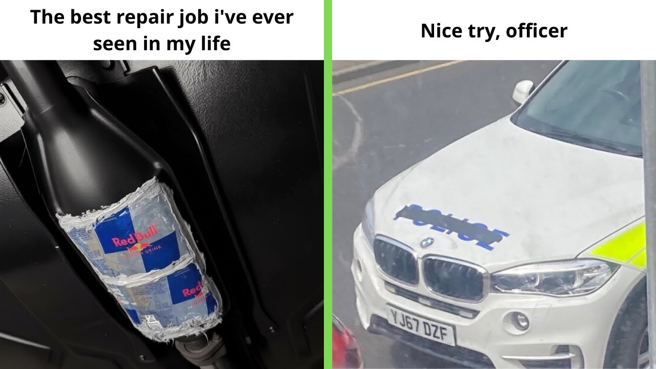 British Memes 9 | The best repair job I've ever seen in my life