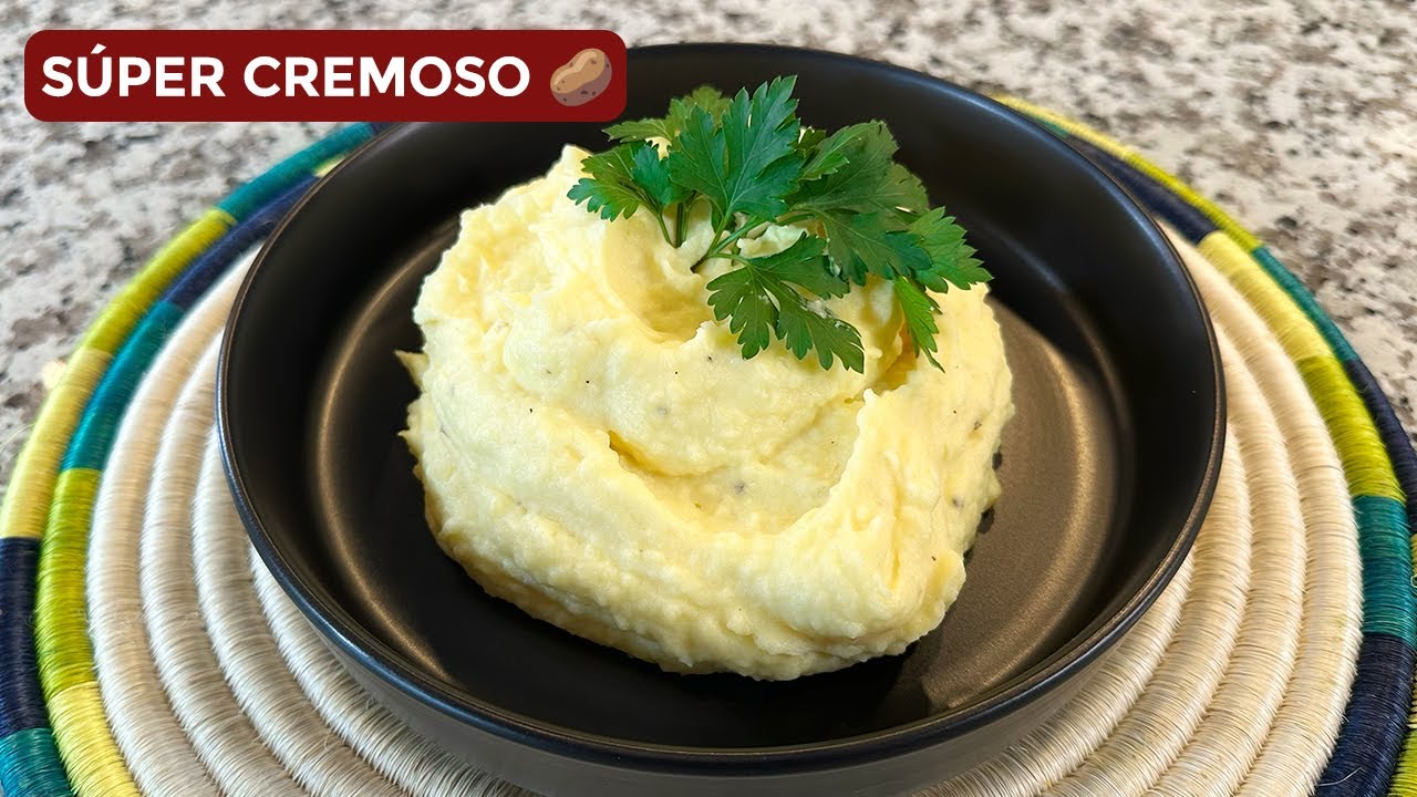 Cómo Hacer Puré de Papas CREMOSO y PERFECTO 🥔 | Fácil y Sin Grumos
