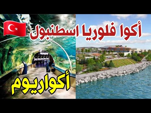 أجمل مولات اسطنبول مول أكوا فلوريا أكبر أكواريوم إطلالة ساحرة على البحر كيفية الوصول إليه