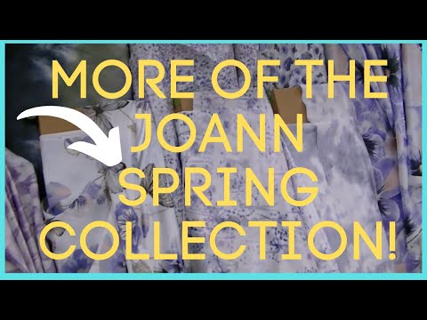 More Spring Fabric Collection at JoAnn!