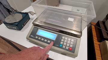 Transcell Technology Inc DCGS-60 counting scale demonstration.