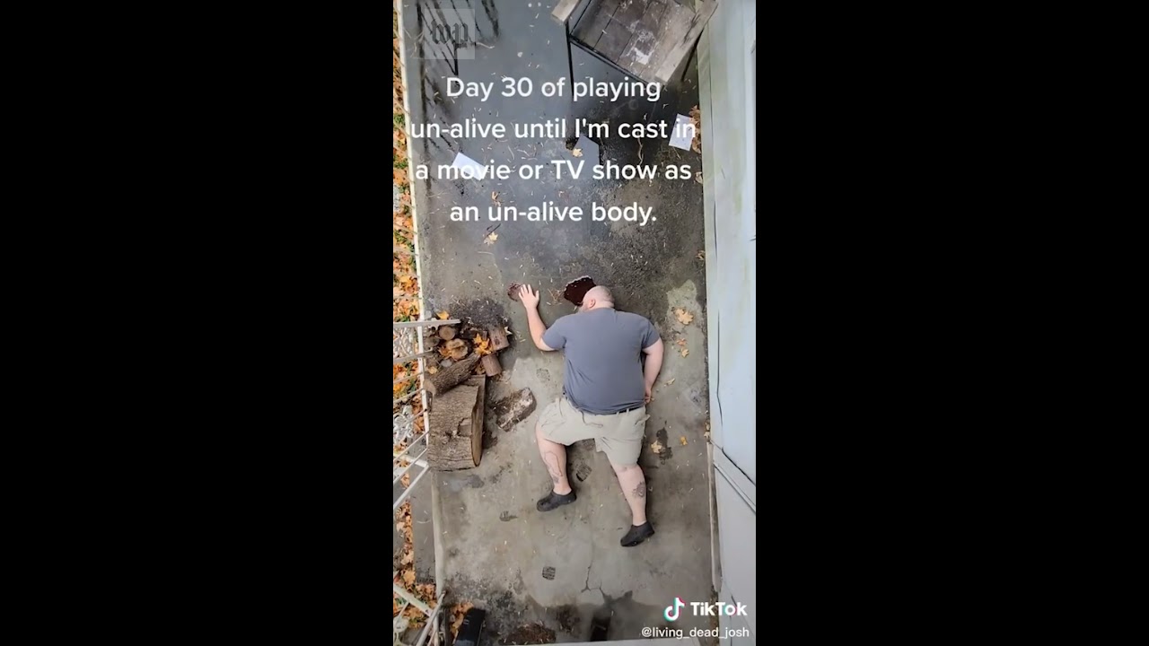 Man Playing Dead On TikTok Lands Role As Corpse TV