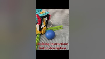 Spike Prime Soccer Robot With Shooting Arm With Building Instructions