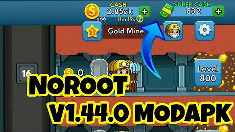 Idle Miner Tycoon hack V1.44.0|| unlimited coins and cash||