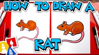 how to draw a rat year of the rat