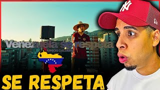 “I understood Venezuela with this song… | Junior Calderas (Reaction)”