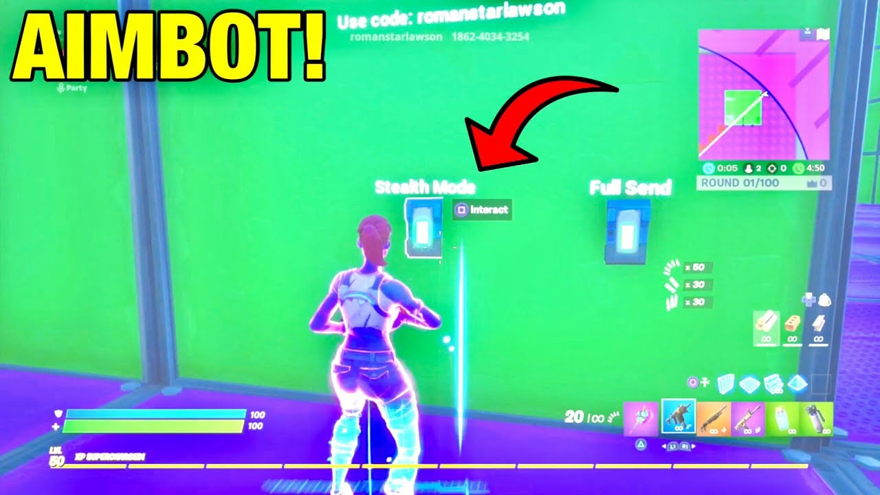 how to get aimbot in fortnite on xbox