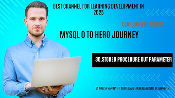 Stored Procedure with OUT Parameter in MySQL  Easy Explanation with Example