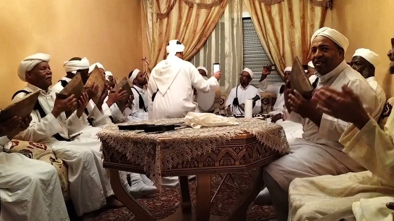 سقل مع الشيخ السلمان صليو على المصطفى فرجة ممتعة ولا 