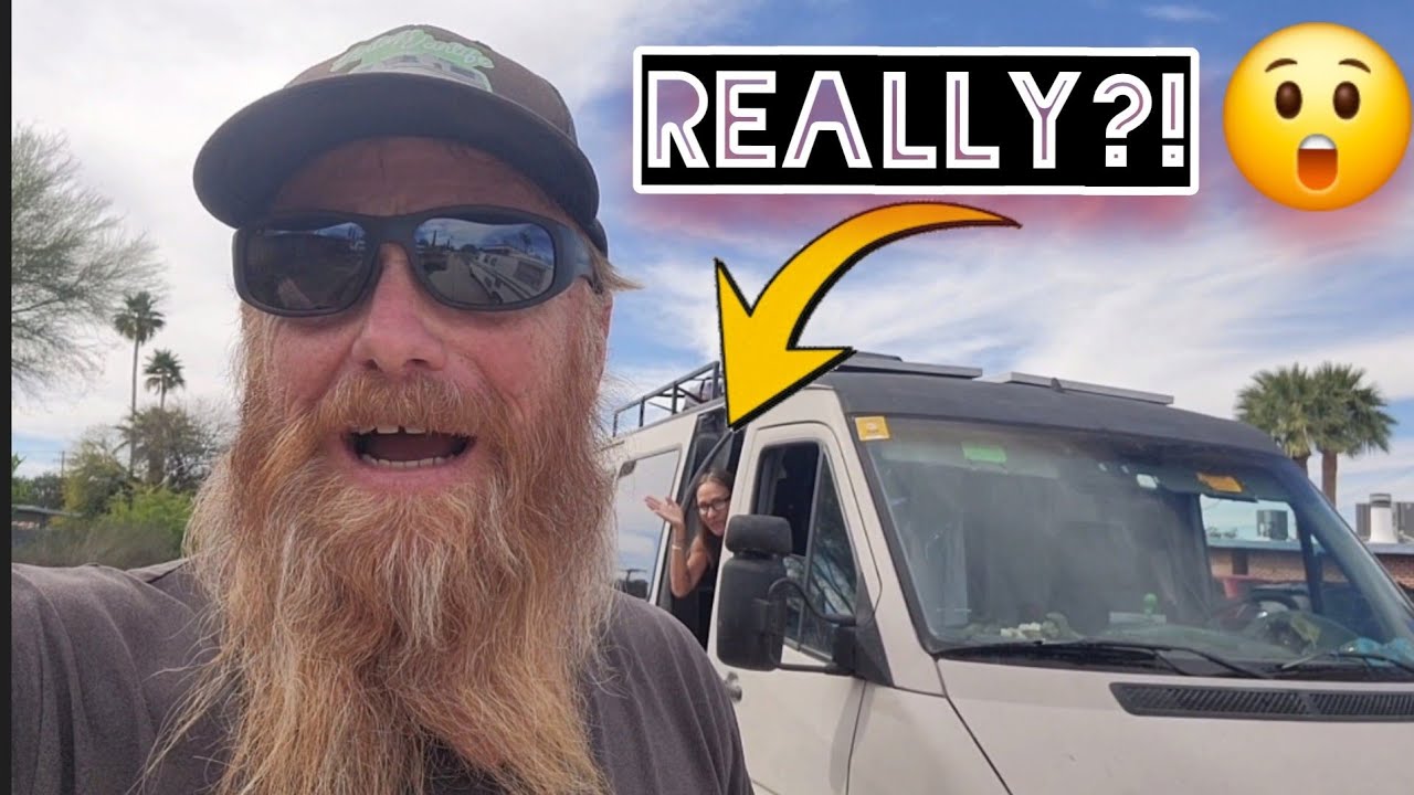Кошмар жизни в фургоне! Что делать, если ваш винтажный фургон сломался в Аризоне? #жизньвфургоне ...