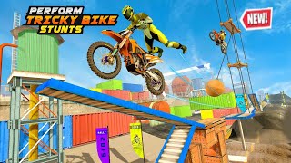 Tricky Trail Bike Ramp Stunts 2020 | 1st to 7th Levels | screenshot 5