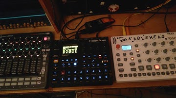 How i use the Digitakt + Midi Controllers VS Model Samples