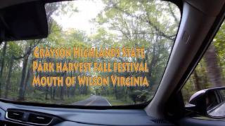 #VloggingAppalachia- Grayson Highlands state park fall harvest festival Mouth of Wilson Virginia