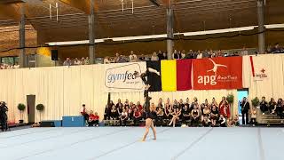 Wild Gym Belgisch Kampioenschap 19/05/2024 Anouk Wouters Jill Collaer Combined 28.980🔥🤸❤️