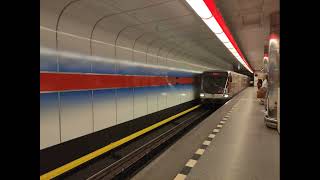 Metro C v Úseku Ládví - Nádraží Holešovice (Audio)