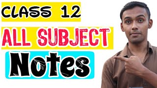 Class 12th all subject Notes Free PDF. 2022-23 screenshot 1