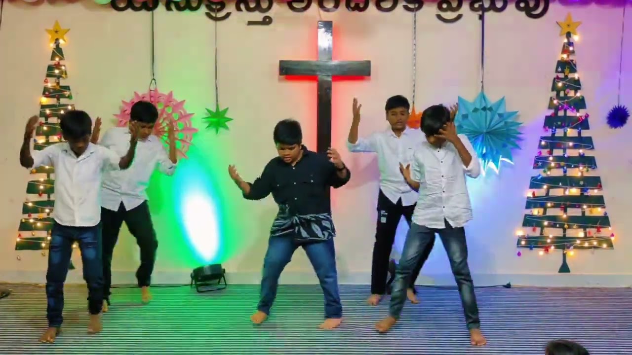 Naa Kistamaina Namam     New Christmas Choreography  NJJS CHURCH TANUKU