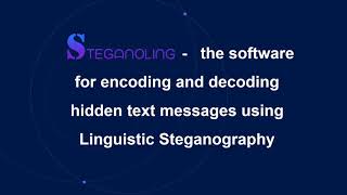 Steganoling - the software for encoding and decoding hidden text messages screenshot 5