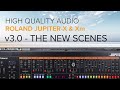 Jupiterx v30 update  all the new scenes