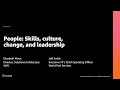 AWS re:Invent 2020: People: Skills, culture, change, and leadership