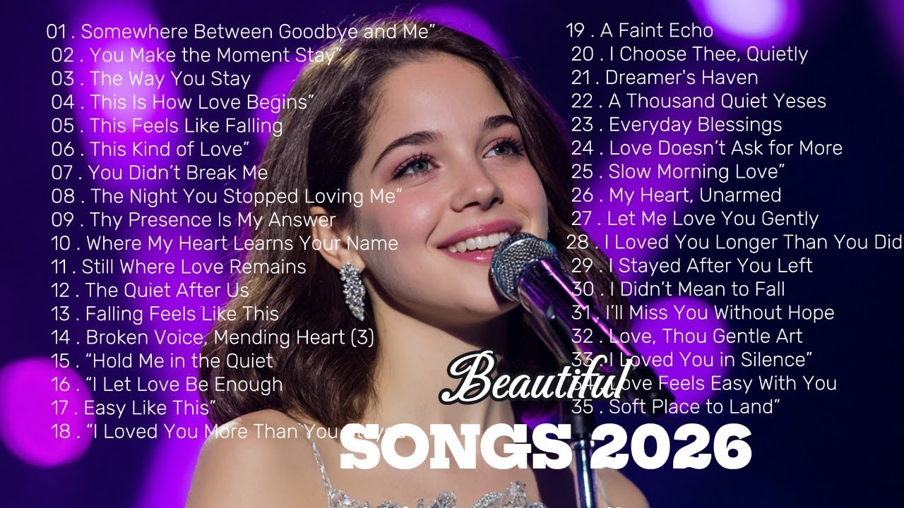 Beautiful Songs 2026 🎵Some Beautiful Love Songs ~ Heartfelt Melodies | Love Songs Playlist 2026