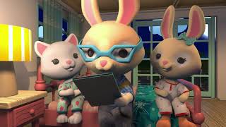 Honey Bee Acres Webisode 8:  Slumber Party   | Animation for Kids